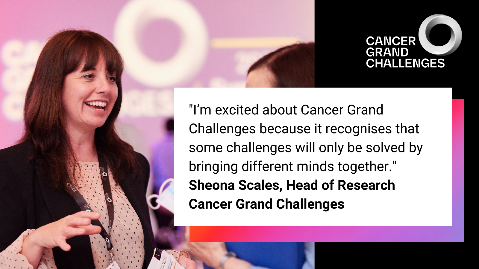 Sheona Scales - Head of Research, Cancer Grand Challenges
