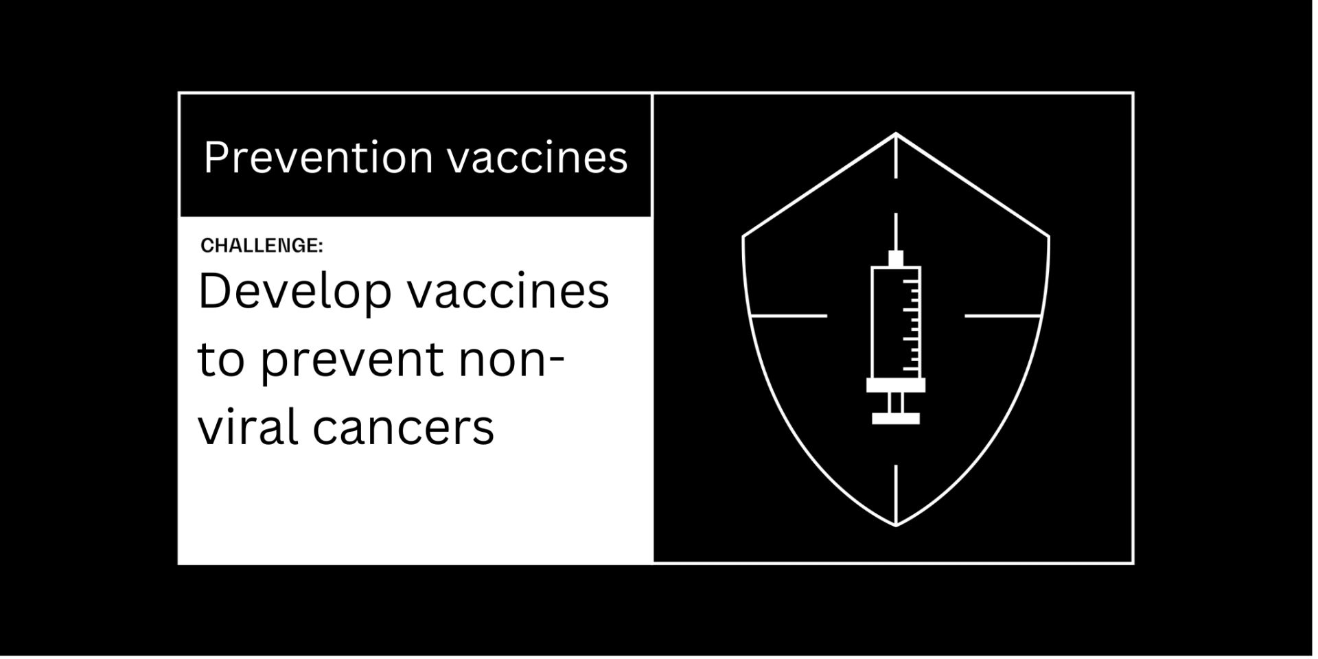 Prevention vaccines challenge