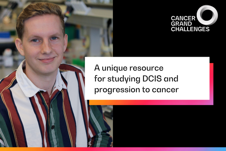 Image of Stefan Hutten alongside the article title - A unique resource for studying DCIS and progression to cancer